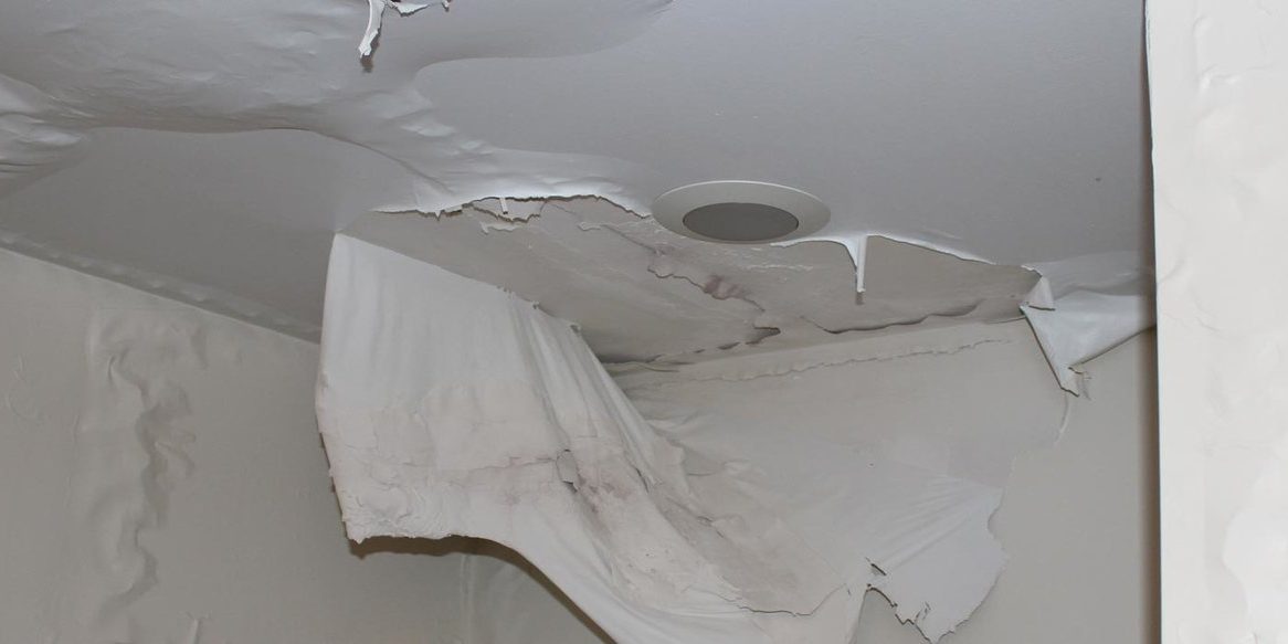 Water Damage on Ceiling