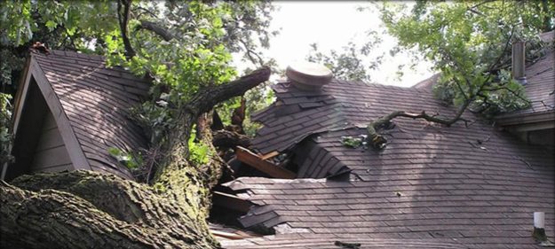 Wind Damage Roofing Repair