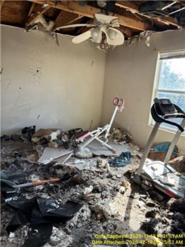 Damage Caused by Residential Fire